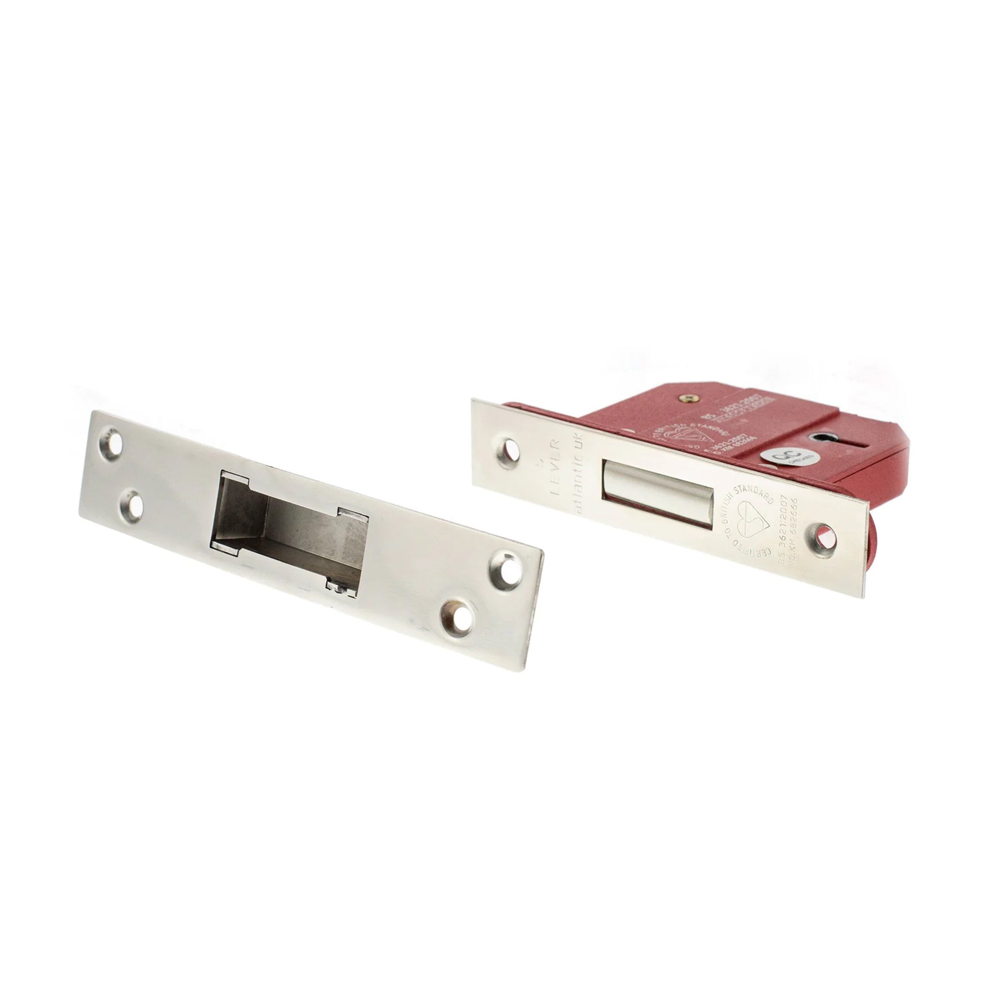 Satin Nickel Dead Lock Home Decor 