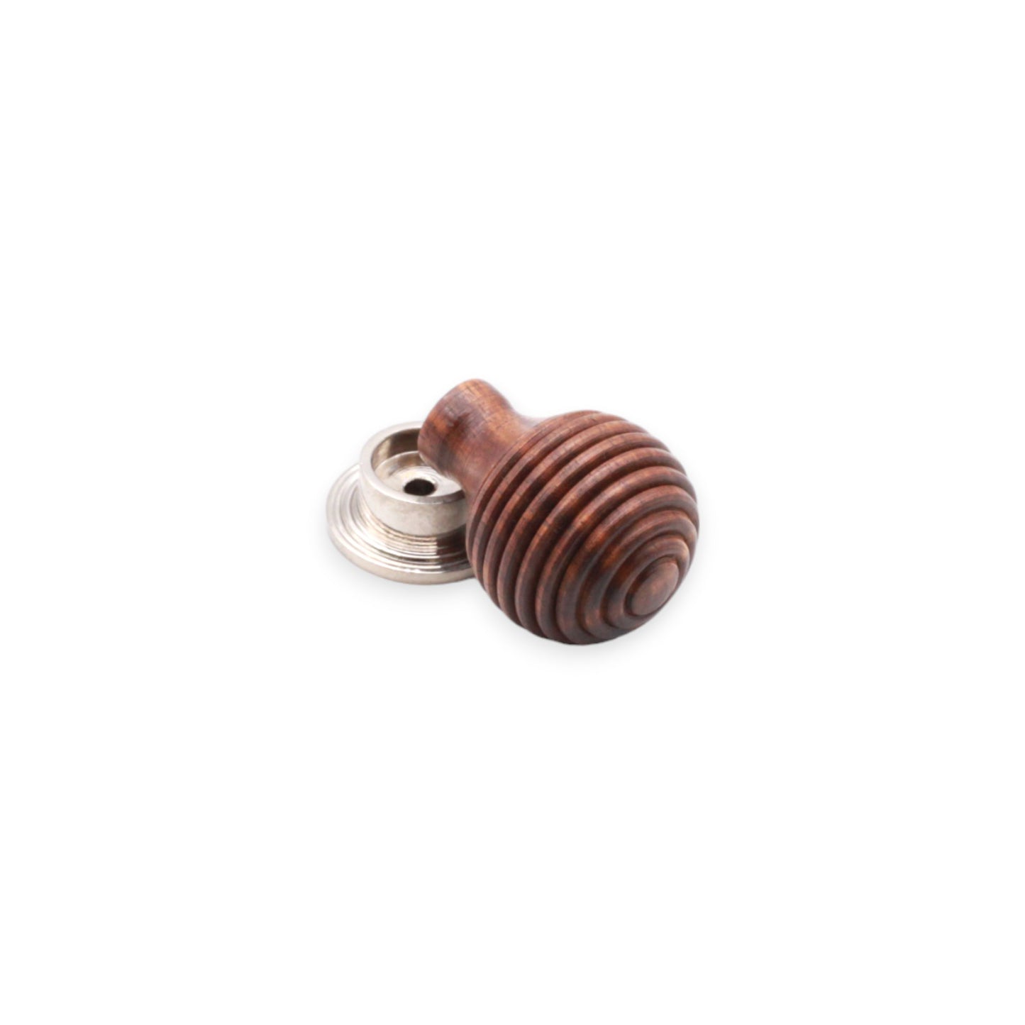 Rosewood Preston Small Cupboard Knob Polished Nickel