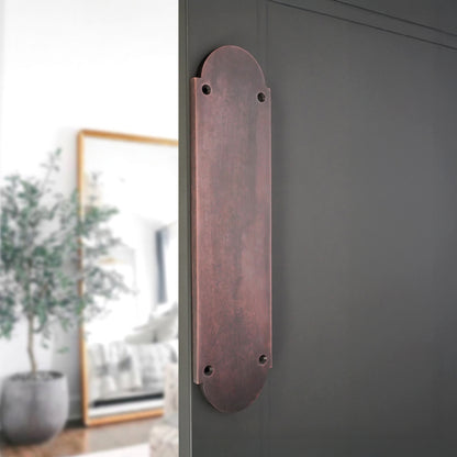 Victorian Door Finger Plate Aged Bronze Home Decor