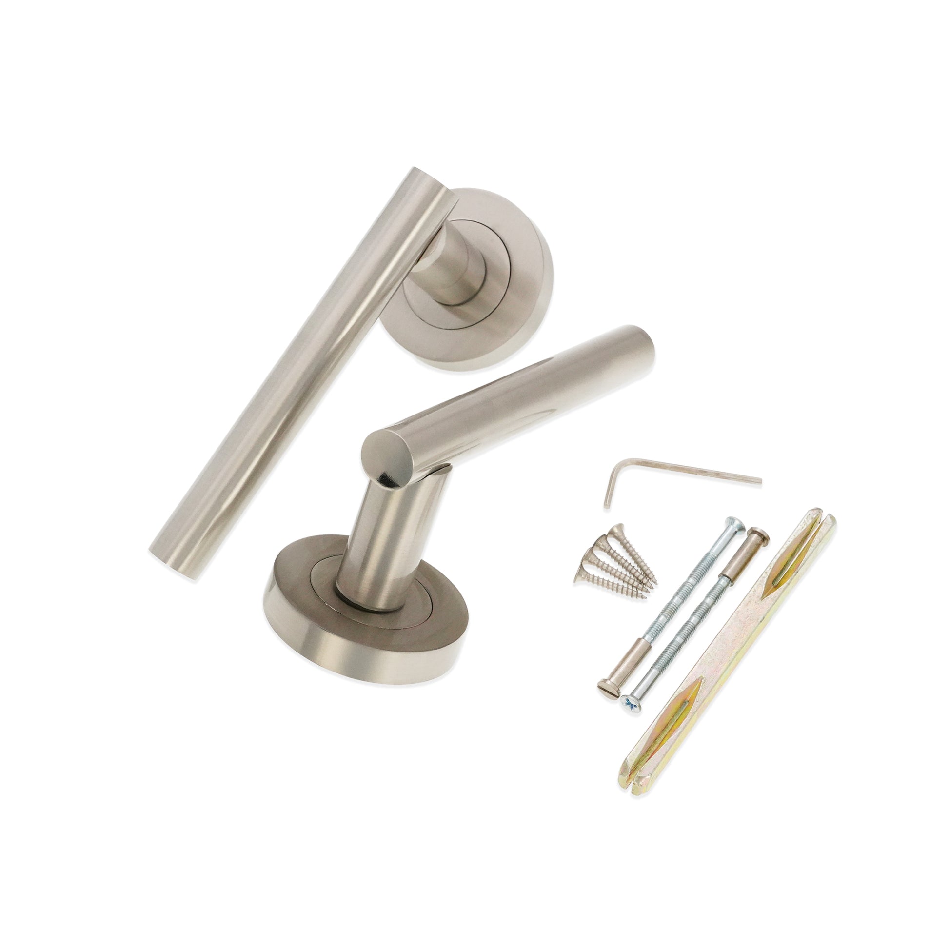 Lever on Rose Door Handle Home Decor