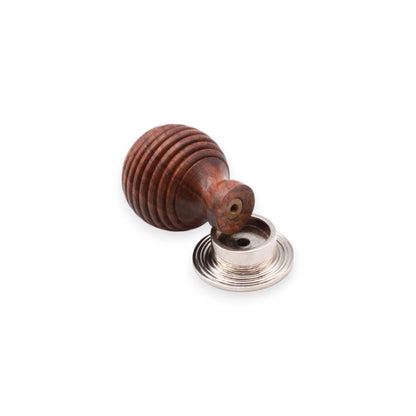 Rosewood Preston Large Cupboard Knob Polished Nickel