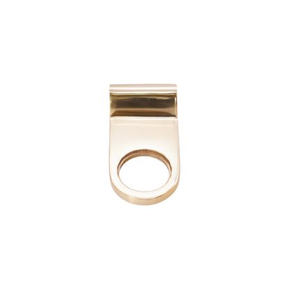 Polished Brass Victorian Cylinder Pull Home Decor