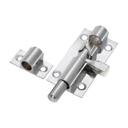 Polished Chrome Brass Barrel Bolt Home Decor