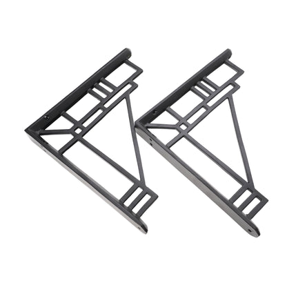 Art Deco Shelf Brackets Black