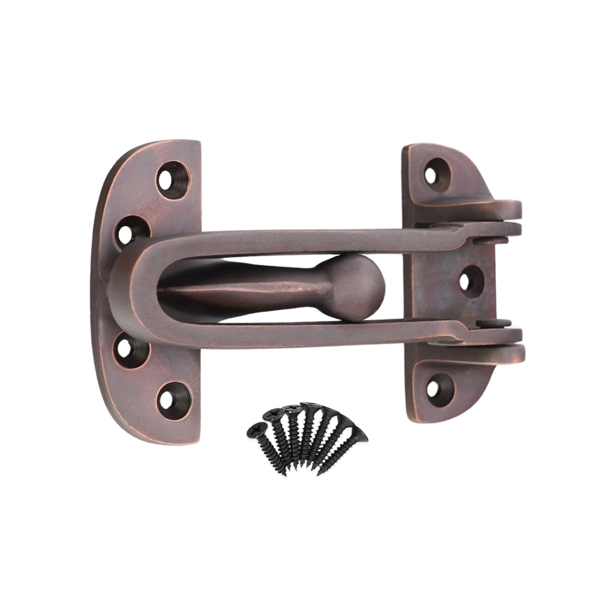 Aged Bronze Brass Door Guard Home Decor
