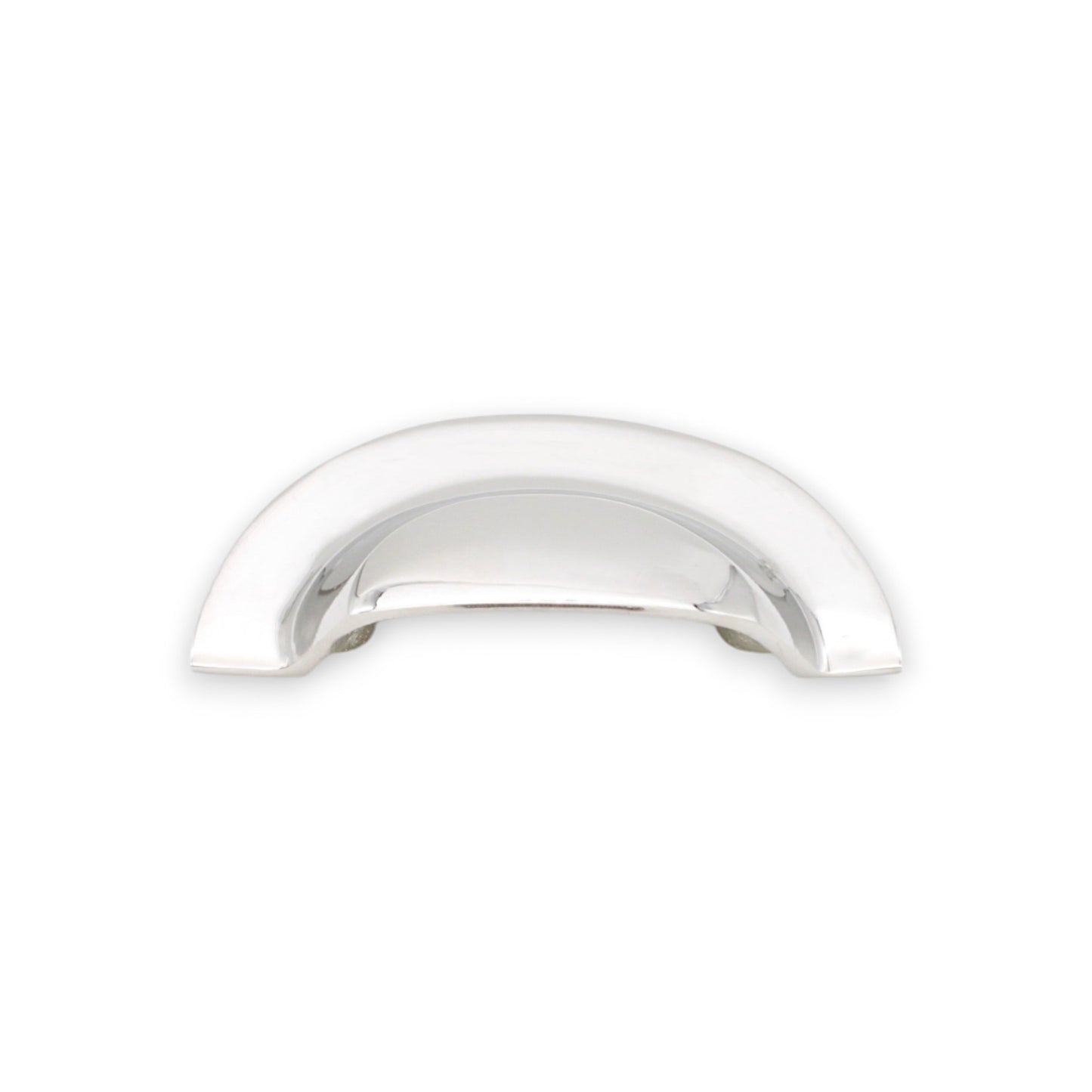 Slim Cup Handle Large Polished Nickel