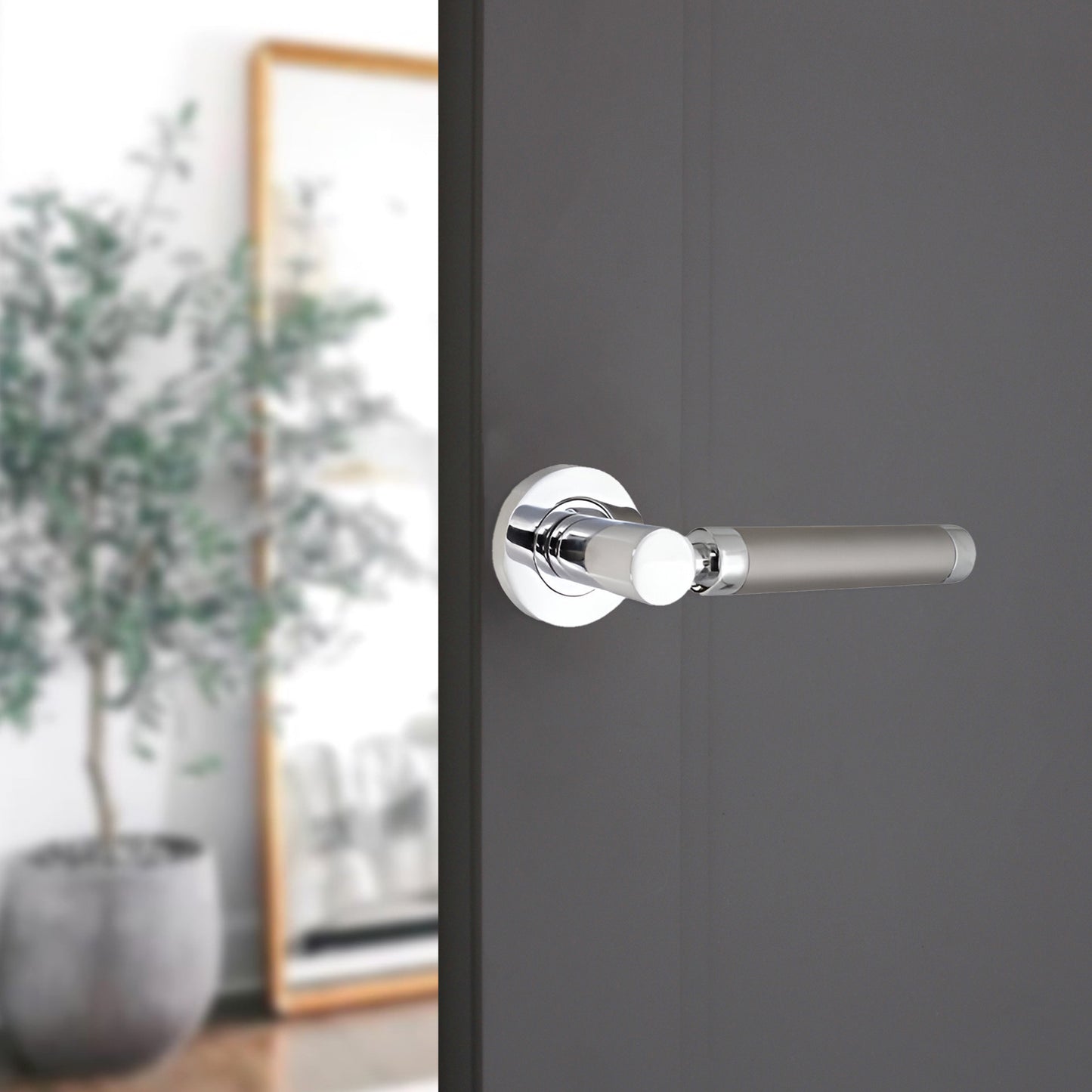 Zest Lever on Rose Dual Tone Latch Pack