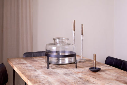 Akoro Recycled Glass Vase - Clear