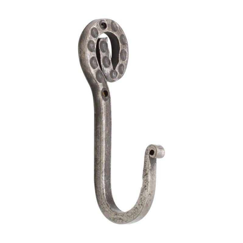 Iron Coat Hook Pewter Home Decor