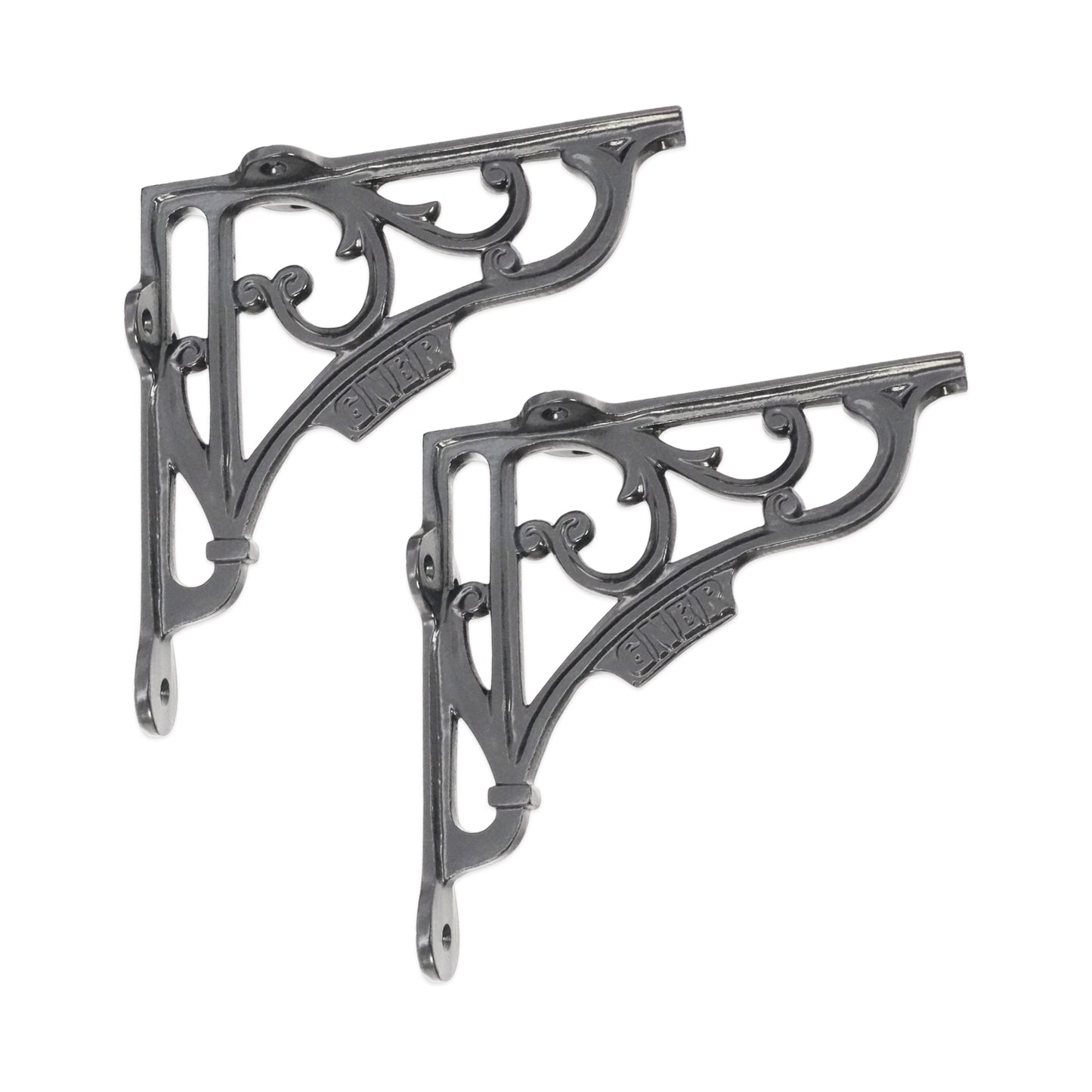Black Shelf Bracket Home Decor