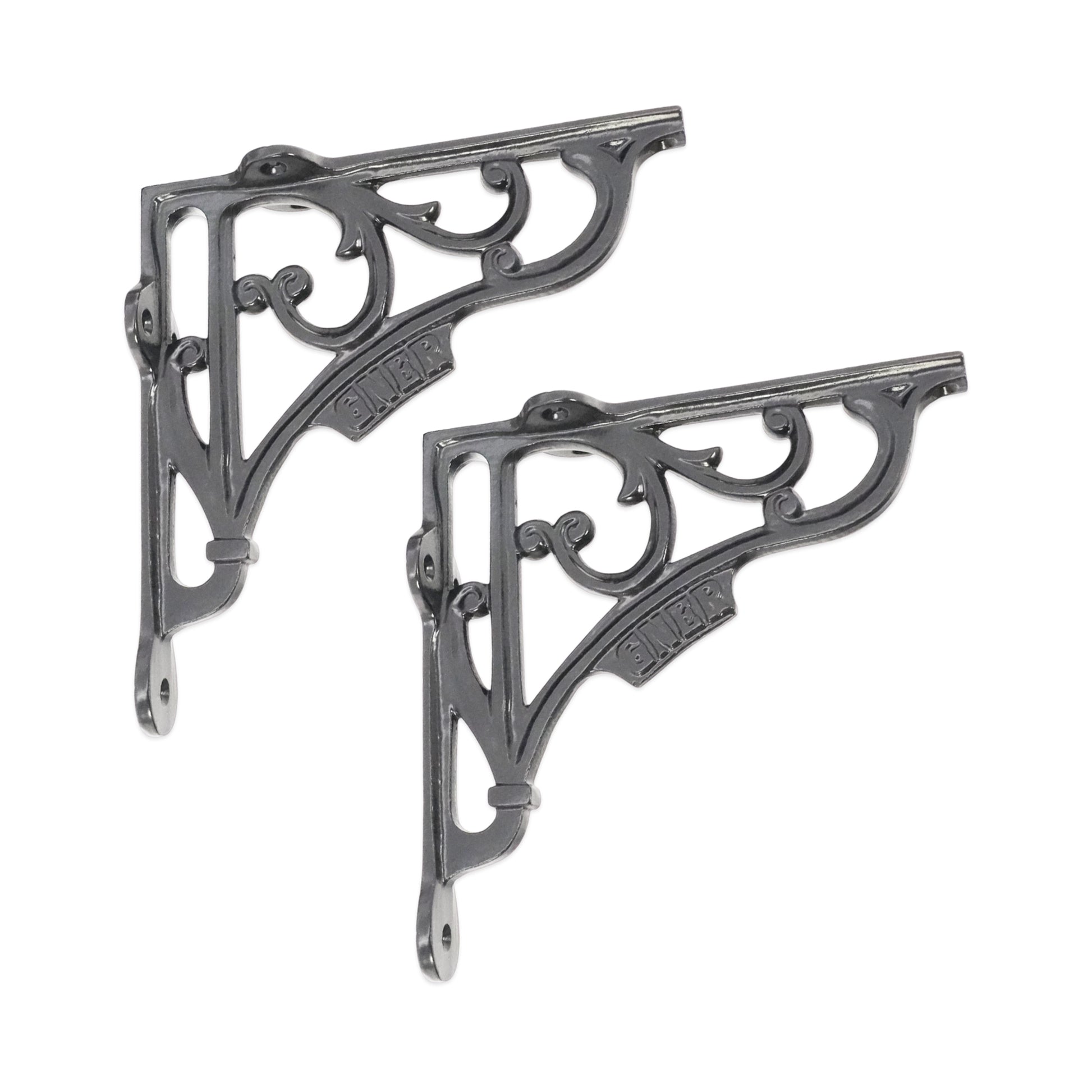 Black Shelf Bracket Home Decor