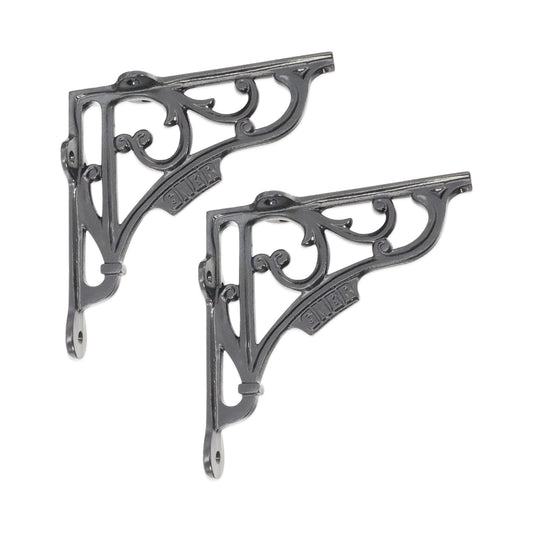 GNER Shelf Bracket Black 150x150mm