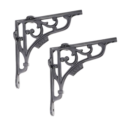 Black Shelf Bracket Home Decor 