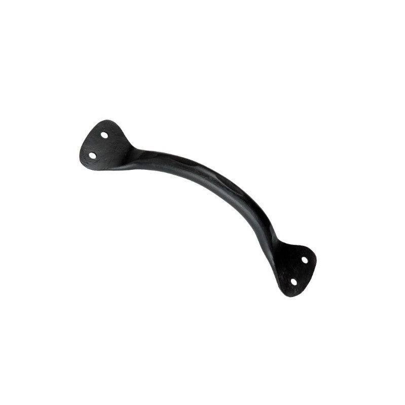 Hammered Pull Handle Matt Black Home Decor