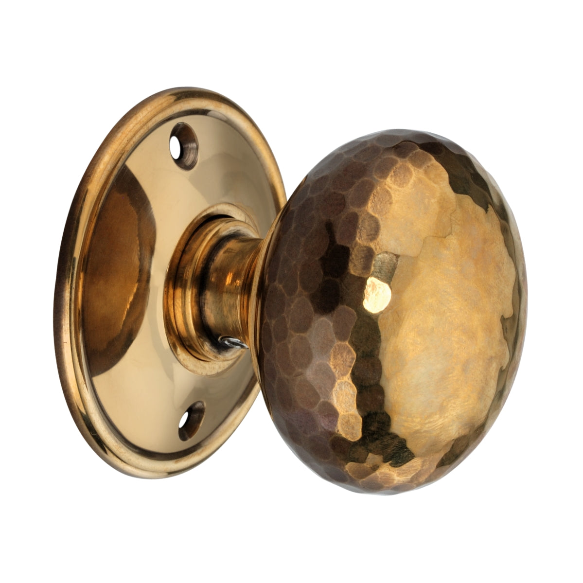 Hammered Cottage Large Mortice/Rim Door Knob Aged Brass – Infinity Decor