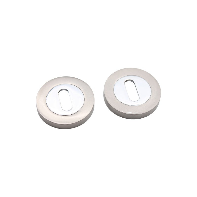 Dual Tone Oval Standard Escutcheon Home Decor 