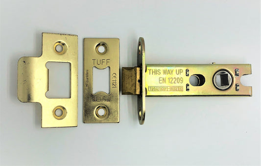 3" H/D Rohrriegel CE – Poliertes Nickel