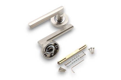 Lever on Rose Door Handle Home Decor
