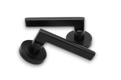 Drox Lever Door Handle Matt Black