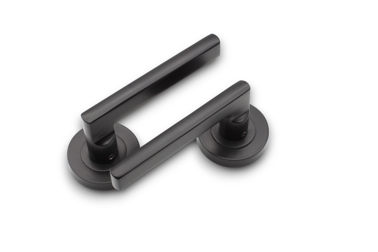 Drox Lever Door Handle Matt Black