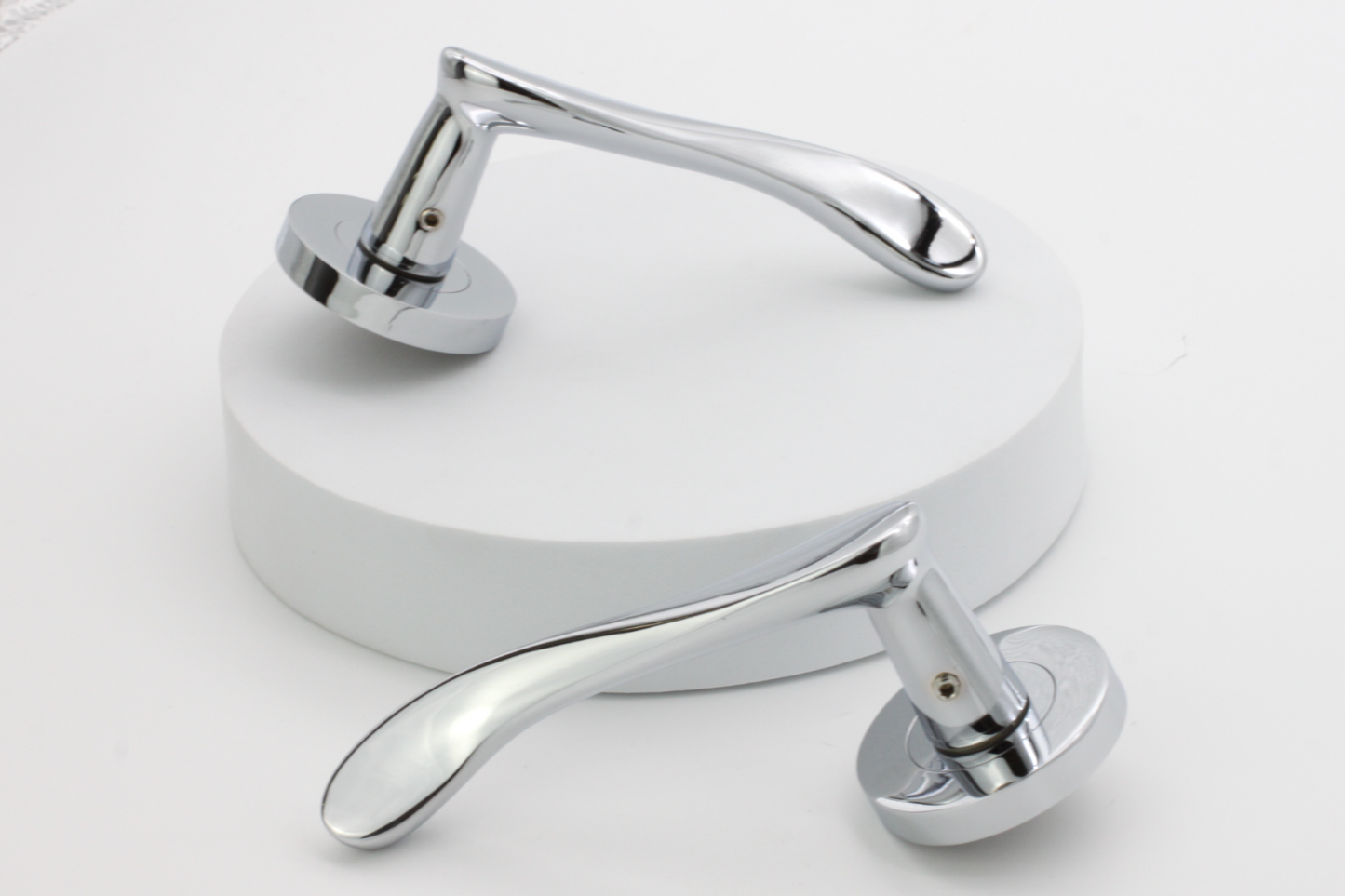 Rosalie Lever on Rose Polished Chrome Bathroom Pack