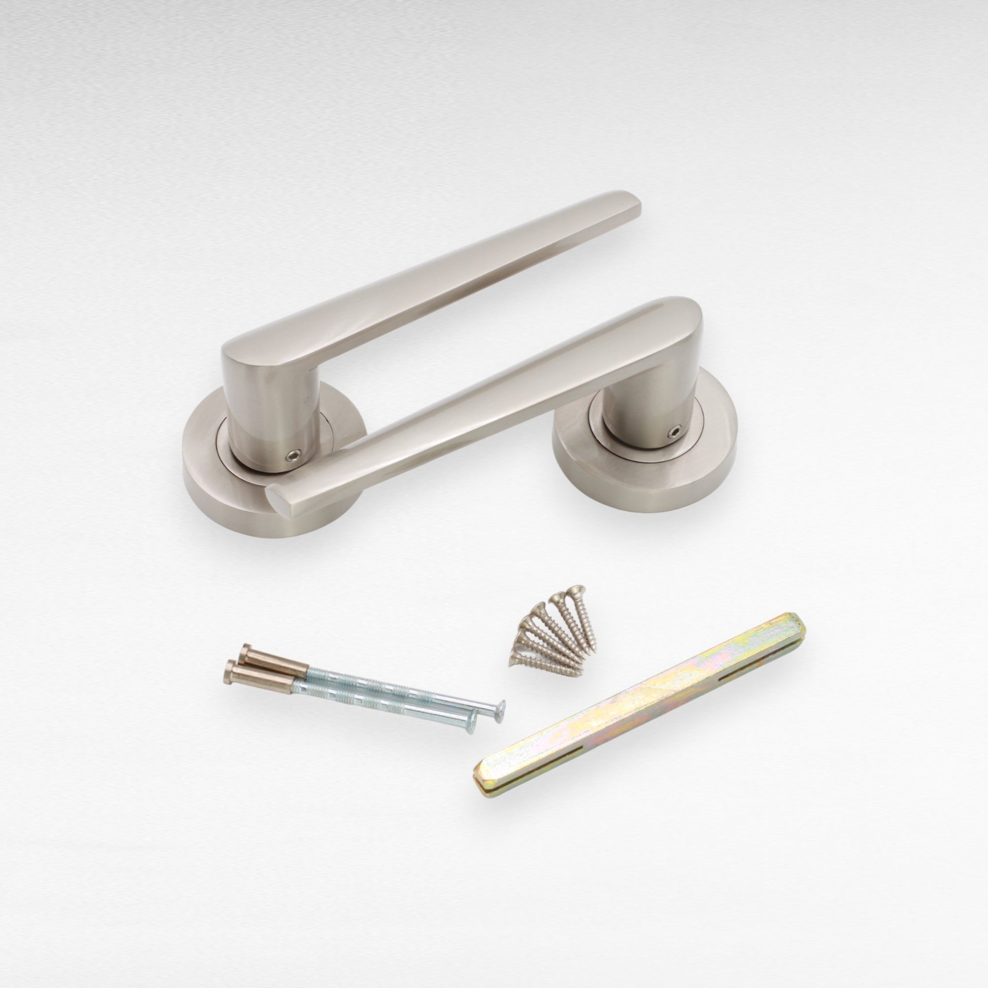 Lever on Rose Door Handle Home Decor