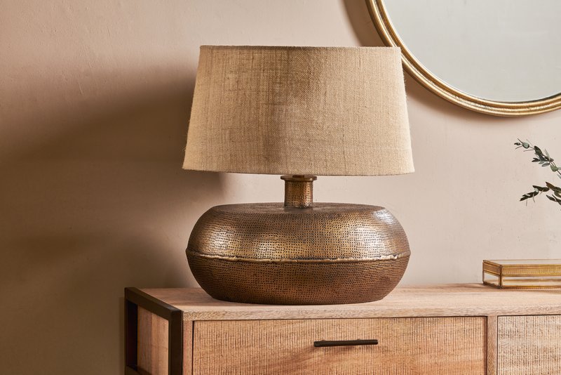 Lumbu Lamp - Antique Brass - Large