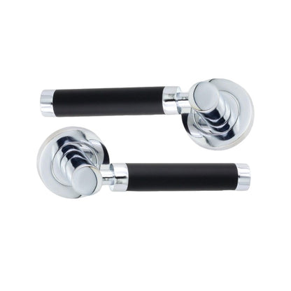 Lever on rose door handles home decor