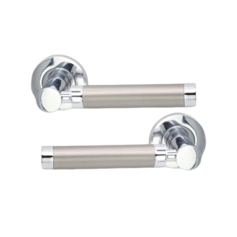 Lever on rose door handles home decor