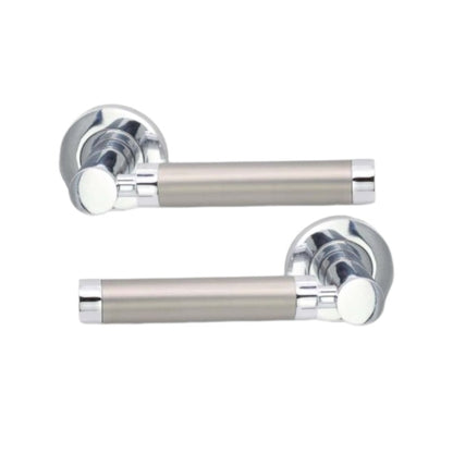 Lever on rose door handles home decor