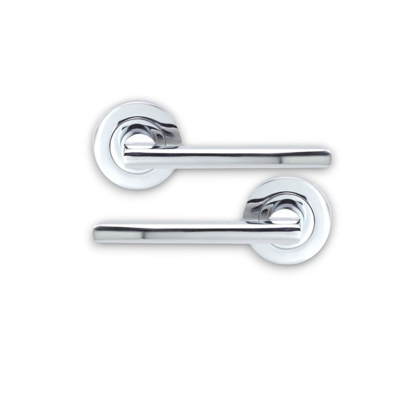 Drox Lever Door Handle Polished Chrome