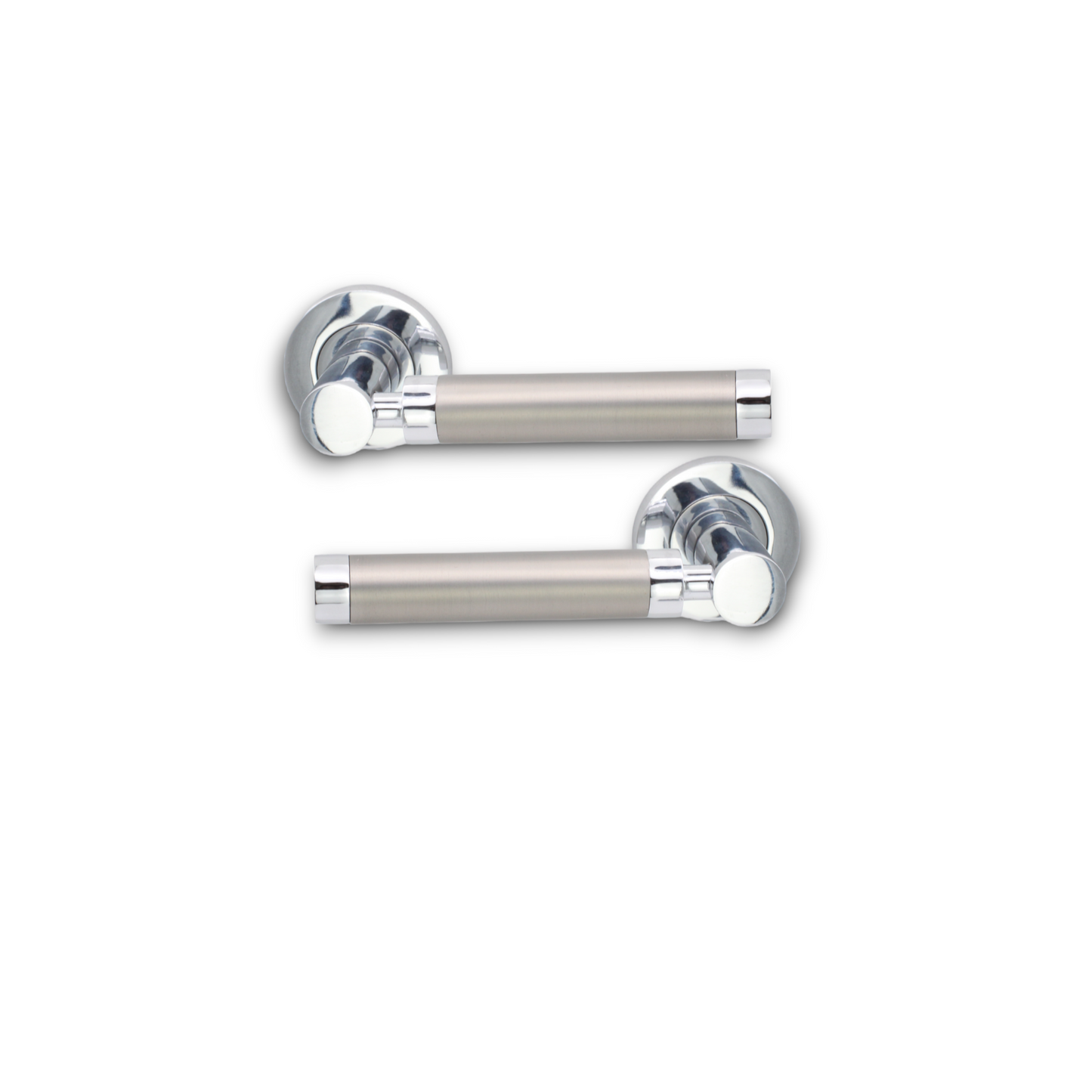 Dual Tone Lever Door Handle Home Decor