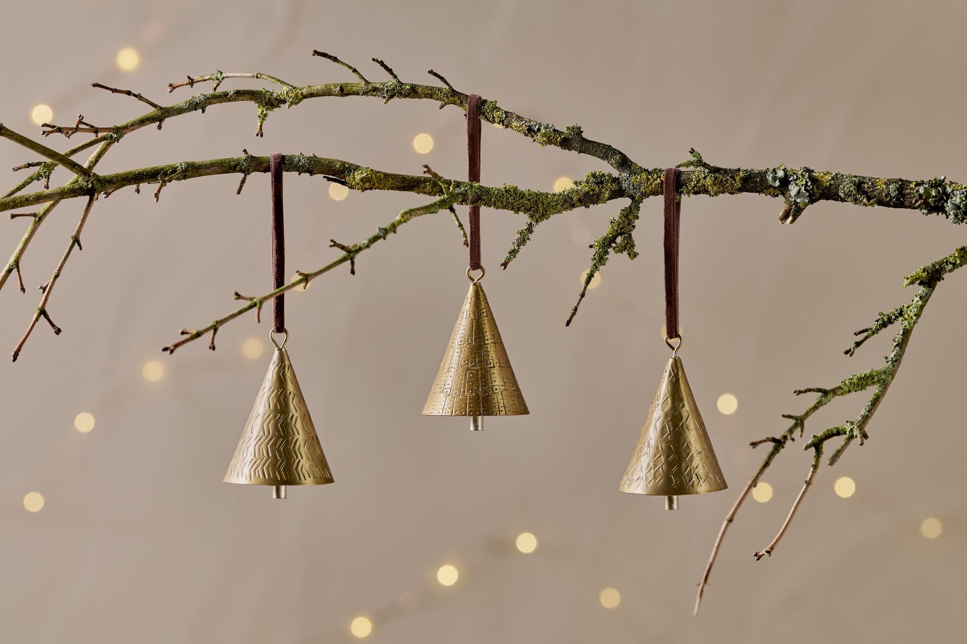 Metal Bell Baubles Home Decor