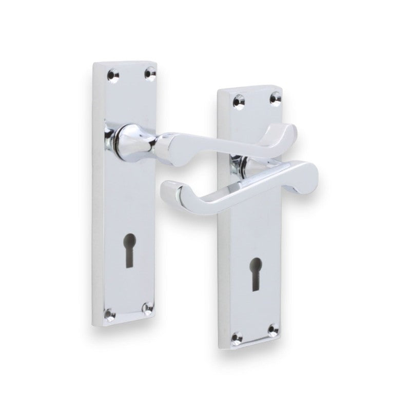 Lever On Backplate Handles Home Decor