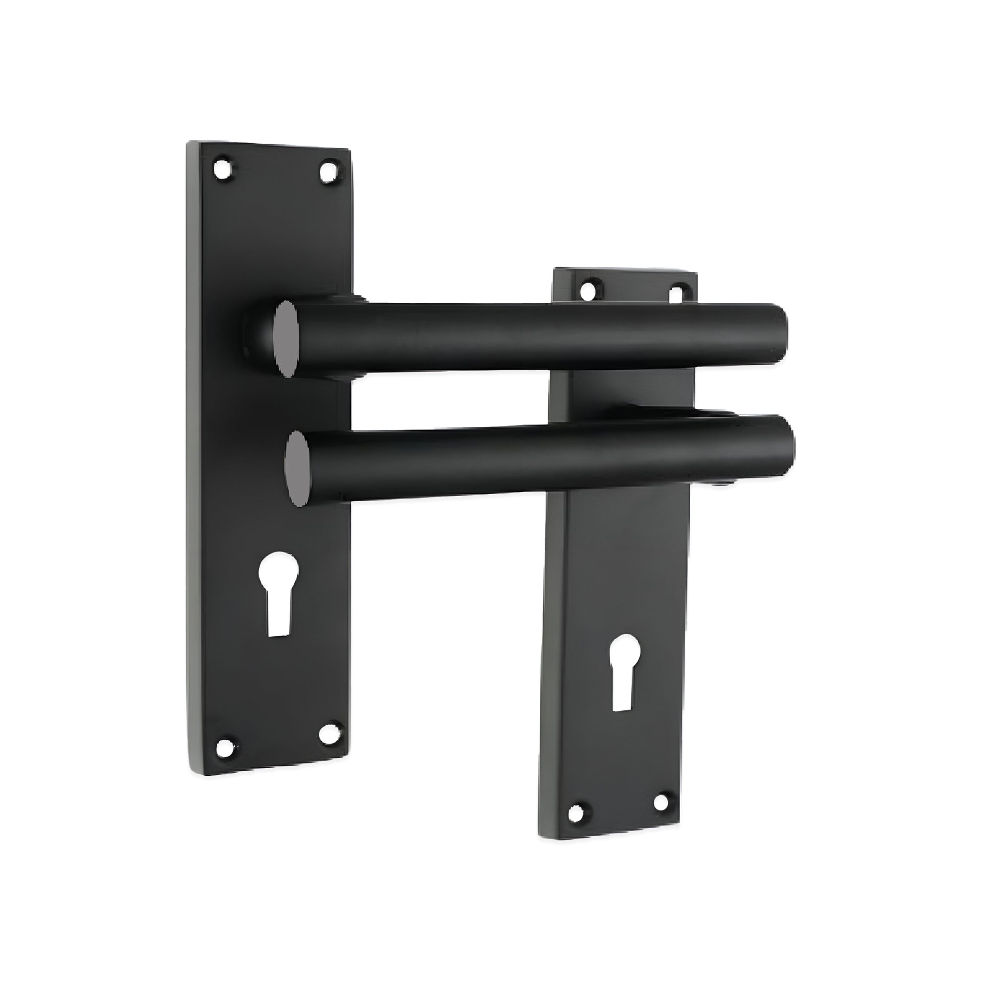Lever on Backplate Door Handle Home Decor 