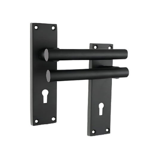 Lever on Backplate Door Handle Home Decor 