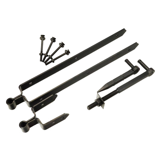 Field Gate Kit - Adjustable 24" - 600mm Black
