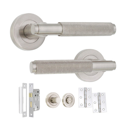 Lever on Rose Bath Pack Home Decor
