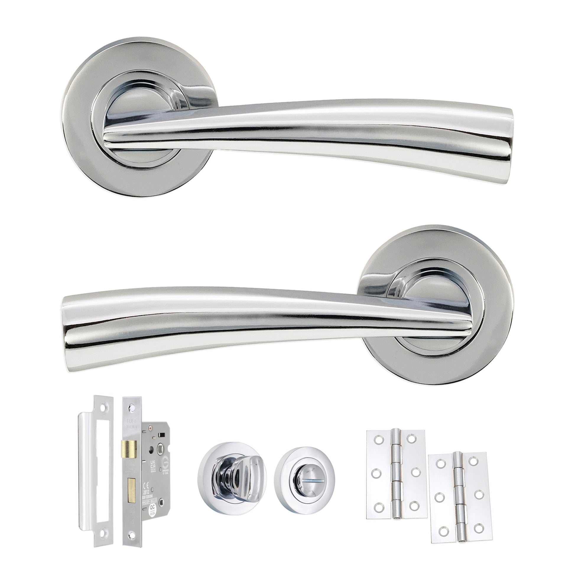 Lever on Rose Bath Pack Home Decor