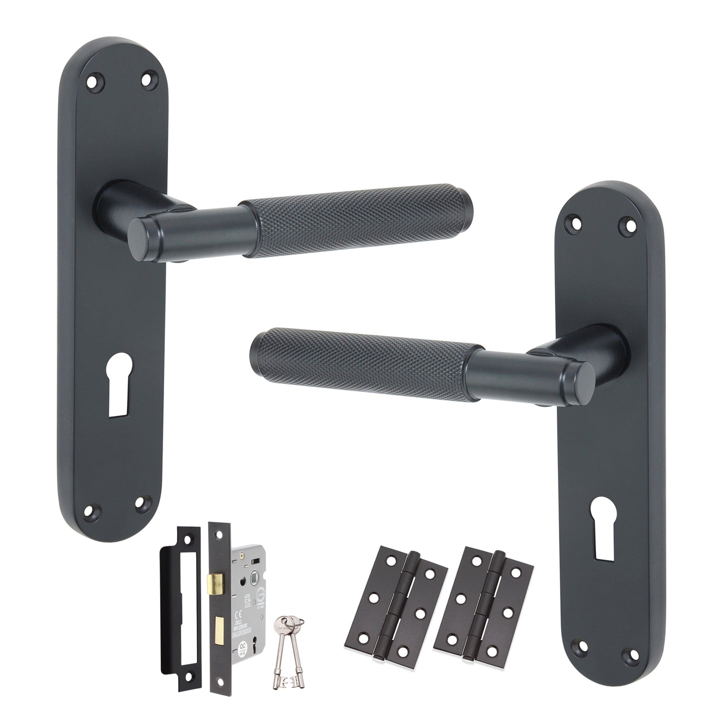 Lever on Backplate Lock Pack Home Decor