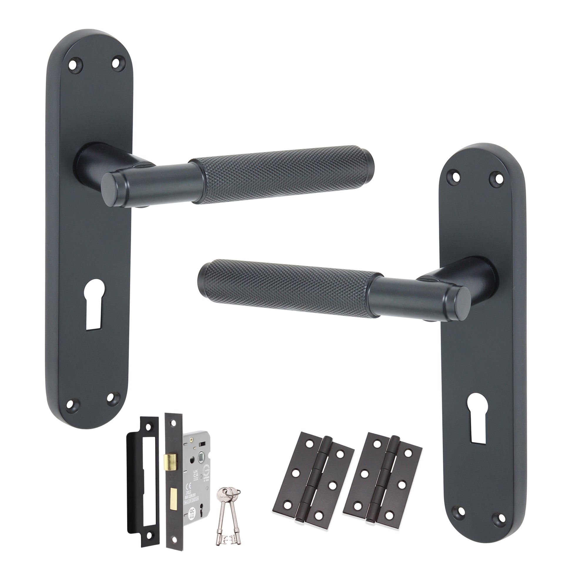 Lever on Backplate Lock Pack Home Decor