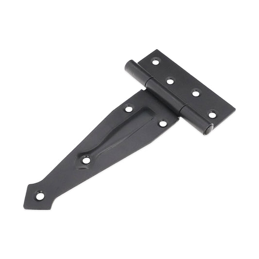 Decorative 6" Hinge Black