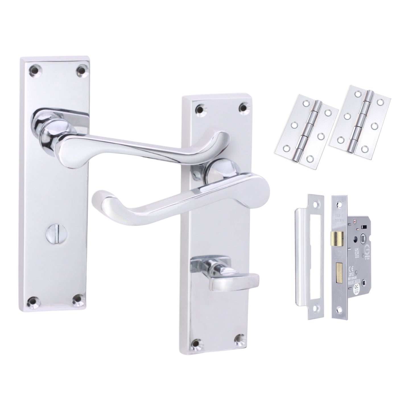 Lever on Backplate Bath Pack Home Decor