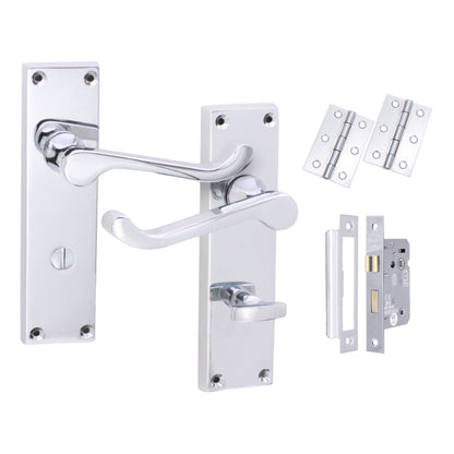 Lever on Backplate Bath Pack Home Decor