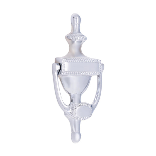 Georgian Door Knocker 150mm Polished Chrome