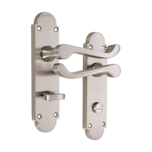 Lever on Backplate Home Decor 