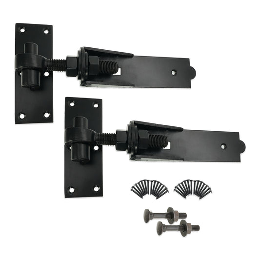 Hook and Band Hinge (2)- Adjustable 8" - 200mm Black
