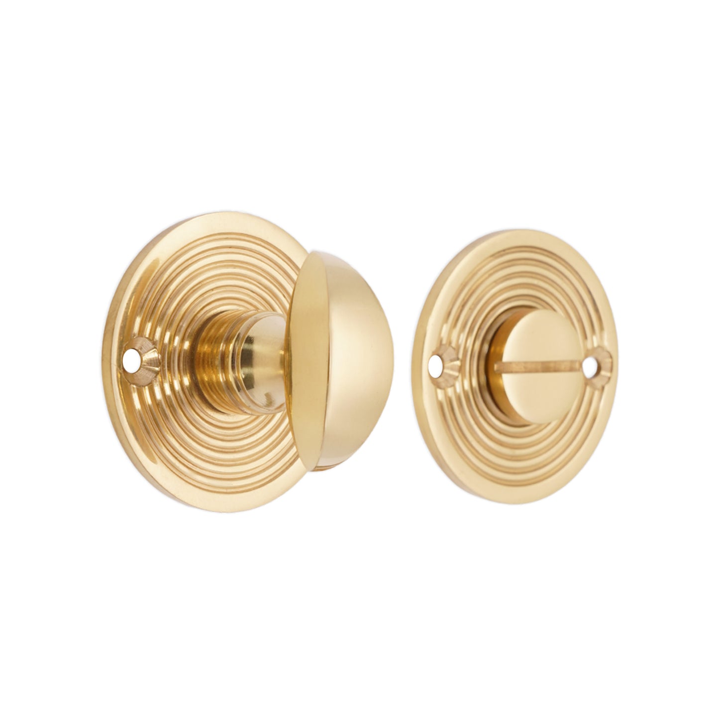 Polished Brass Beehive Turn & Release Home Decor