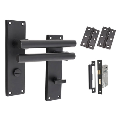 Lever on Backplate Bath Pack Home Decor