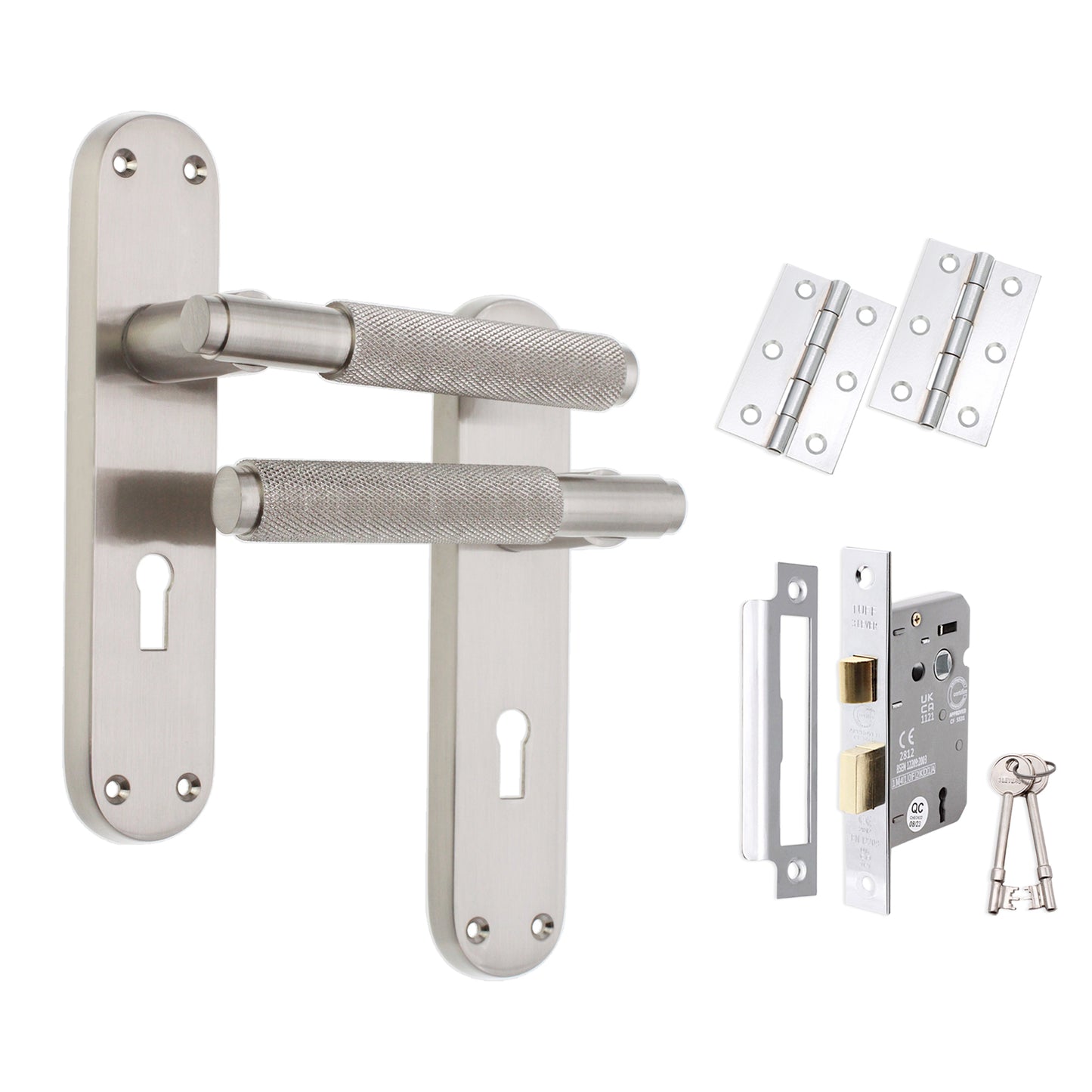 Lever on Backplate Lock Pack Home Decor